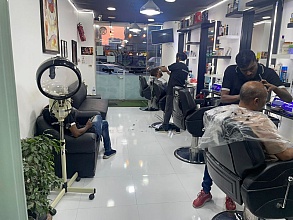 Running Gents  Salon Business for Sale Al Quasis