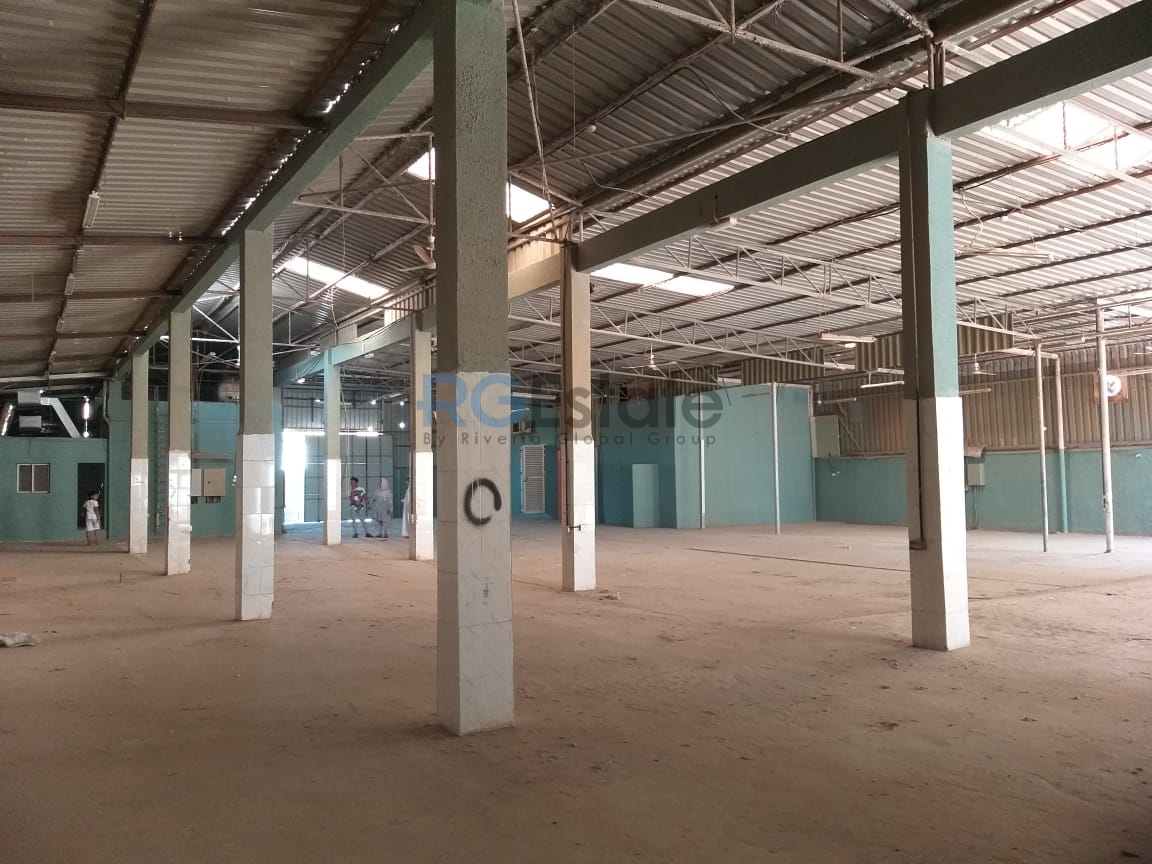 1 ميغاواط مع مكتب سقيفة متاح للإيجار في القصيص  | RGEstate UAE