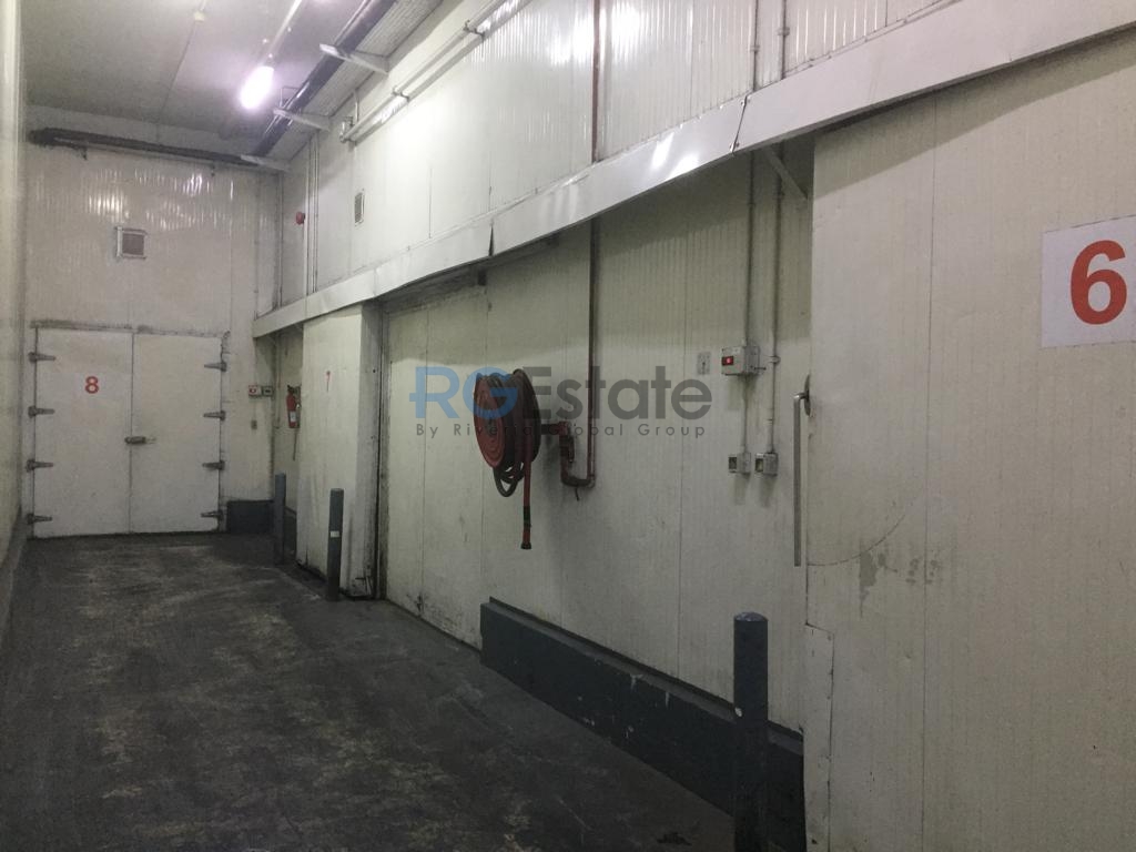 Ideal Cold Storage Solution: 13,000 Sqft Warehouse with Office & Loading Bay for Rent in Al Qusais, Offering 8 Cold Rooms and Premium Amenities for Cold Storage Use  | RGEstate UAE