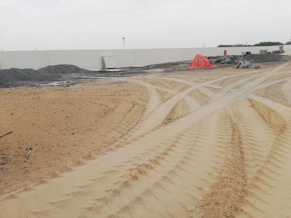 Prime Industrial Land for Rent: 60,000 Sqft with Office and Boundary Wall in Sajja, Sharjah!  | RGEstate UAE