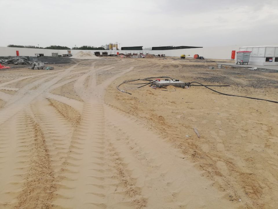 Prime Industrial Land for Rent: 60,000 Sqft with Office and Boundary Wall in Sajja, Sharjah!  | RGEstate UAE