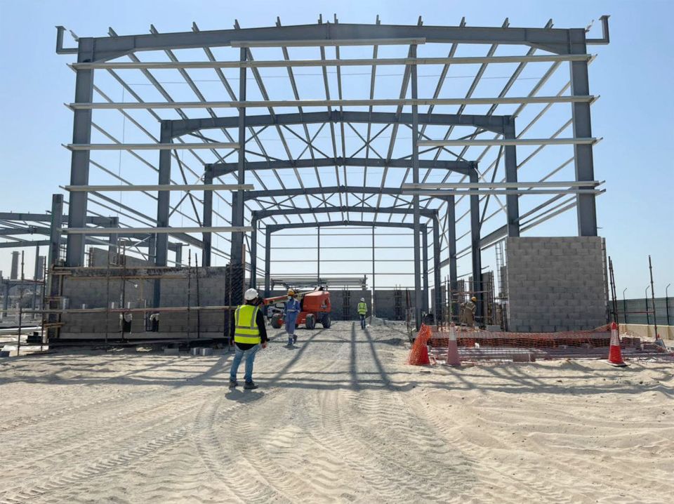 4,500 Sqft Under Construction Warehouse with Mezzanine Floor for Rent in Nadd Al Hamar  | RGEstate UAE