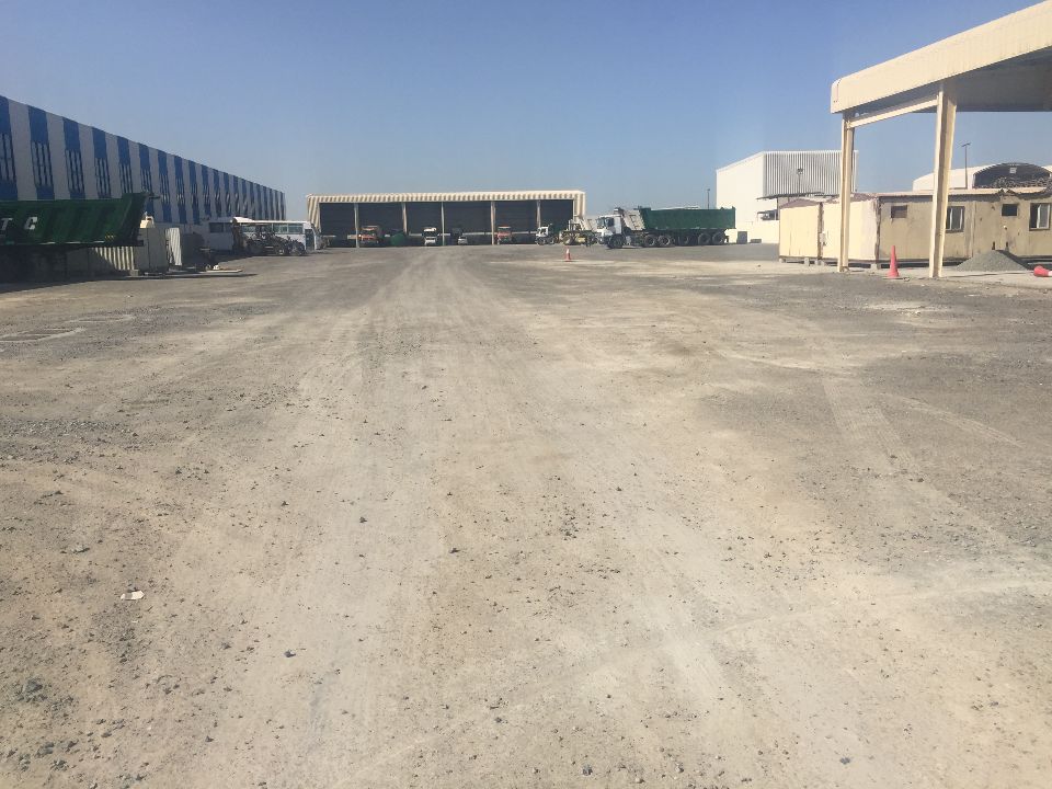 Freehold Rented 80,000 Sqft Industrial Land with Shed Office for Sale in Ras Al Khor  | RGEstate UAE