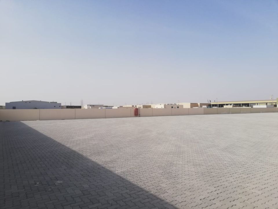 21,520 Sqft Industrial Land with Office & Boundary Wall for Rent – Sajja, Sharjah  | RGEstate UAE