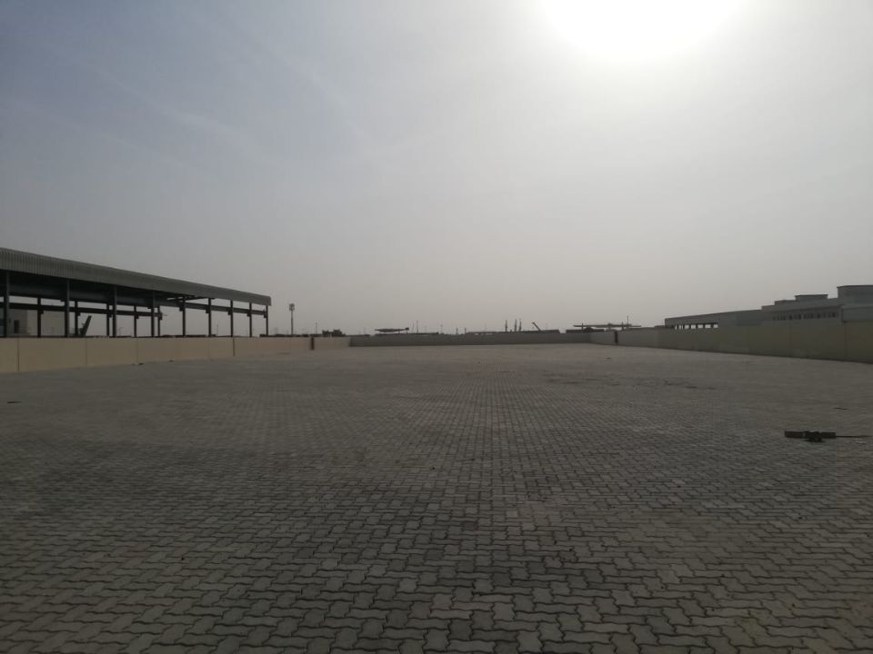 21,520 Sqft Industrial Land with Office & Boundary Wall for Rent – Sajja, Sharjah  | RGEstate UAE