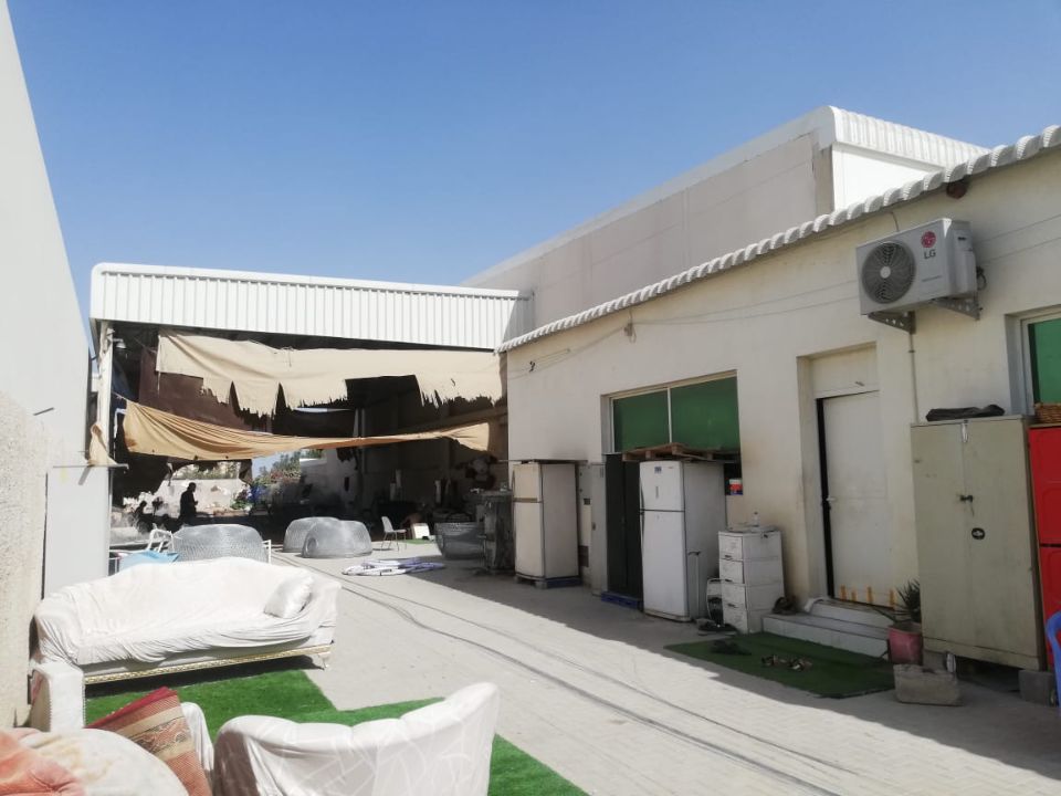 Independent 8,000 Sqft Open Yard with Office For Rent in Al Warsan  | RGEstate UAE