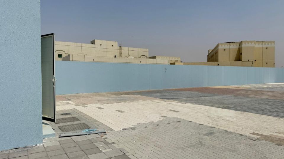 56,800 Sqft Industrial Land with Shop, Office & Boundary Wall (Fully Interlocked) for Rent in Sajja, Sharjah  | RGEstate UAE