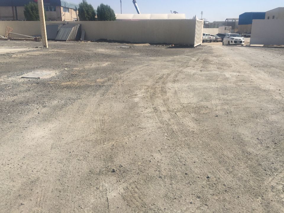 Rented 16,124 Sqft Open Yard with Boundary Wall & Office for Sale in Sajja, Sharjah  | RGEstate UAE